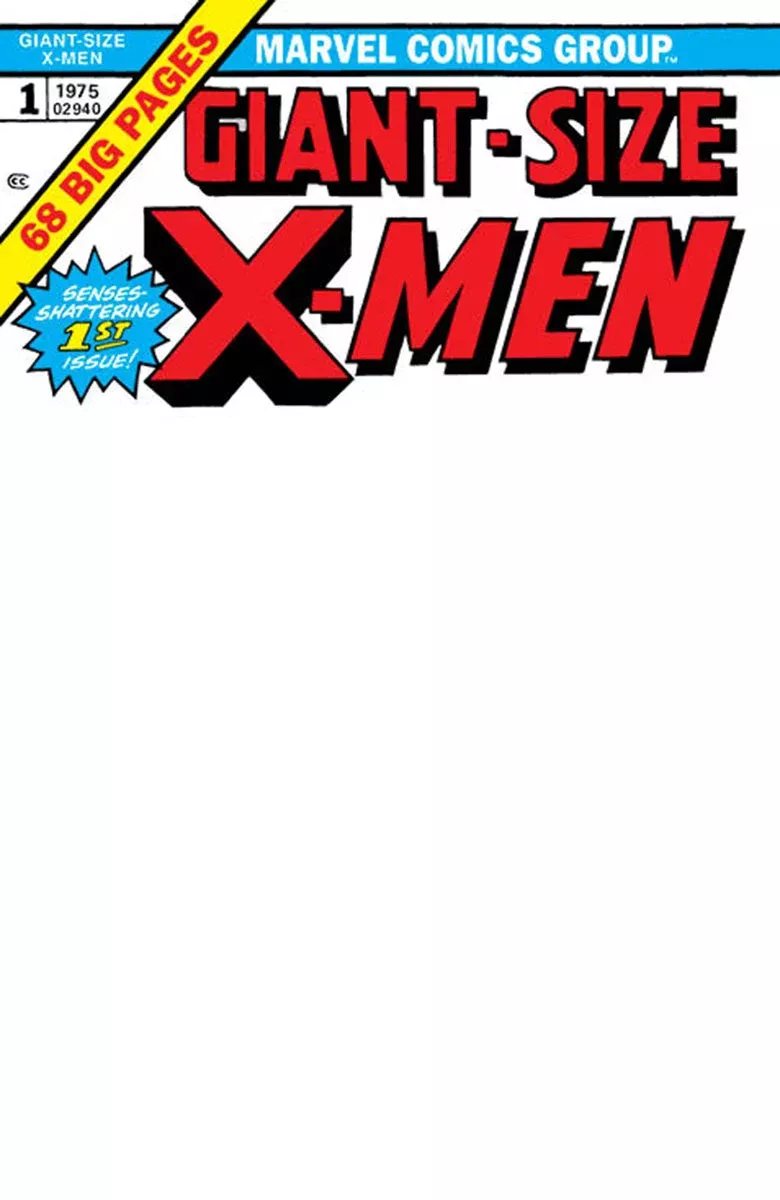 Giant-Size X-Men #1 Facsimile Edition [New Printing] Unknown Comics Exclusive Blank Var(08/30/2023)