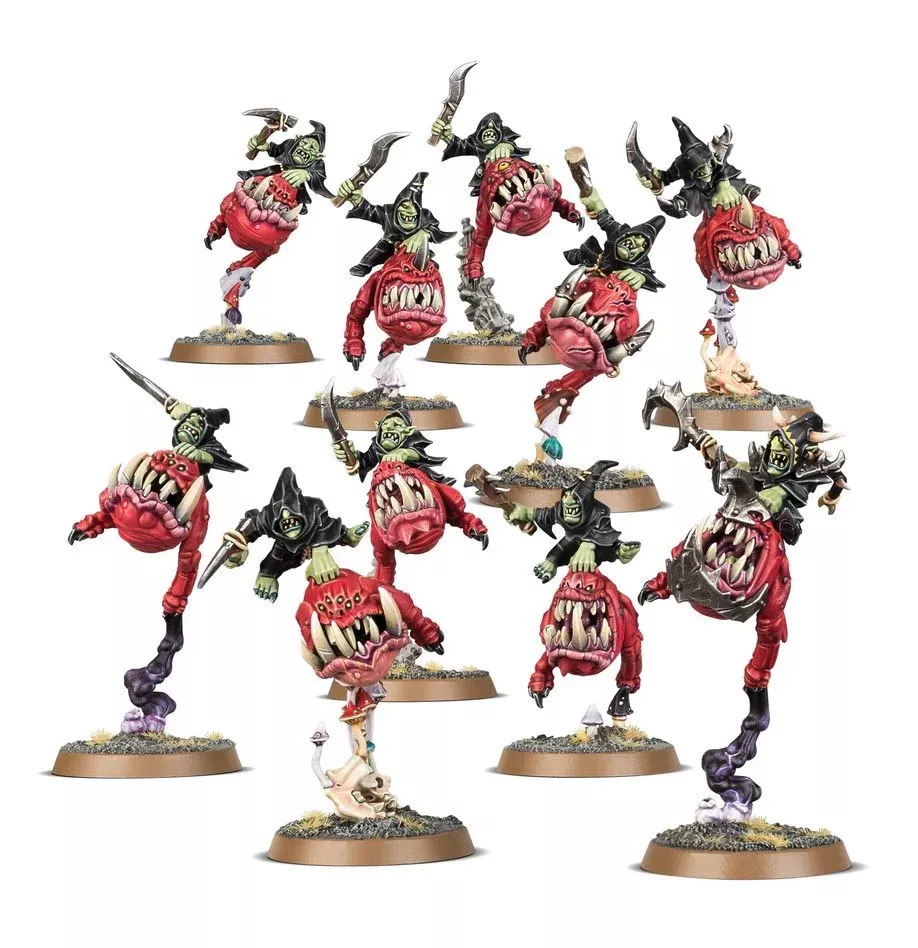 Gloomspite Gitz: Squig Hoppers