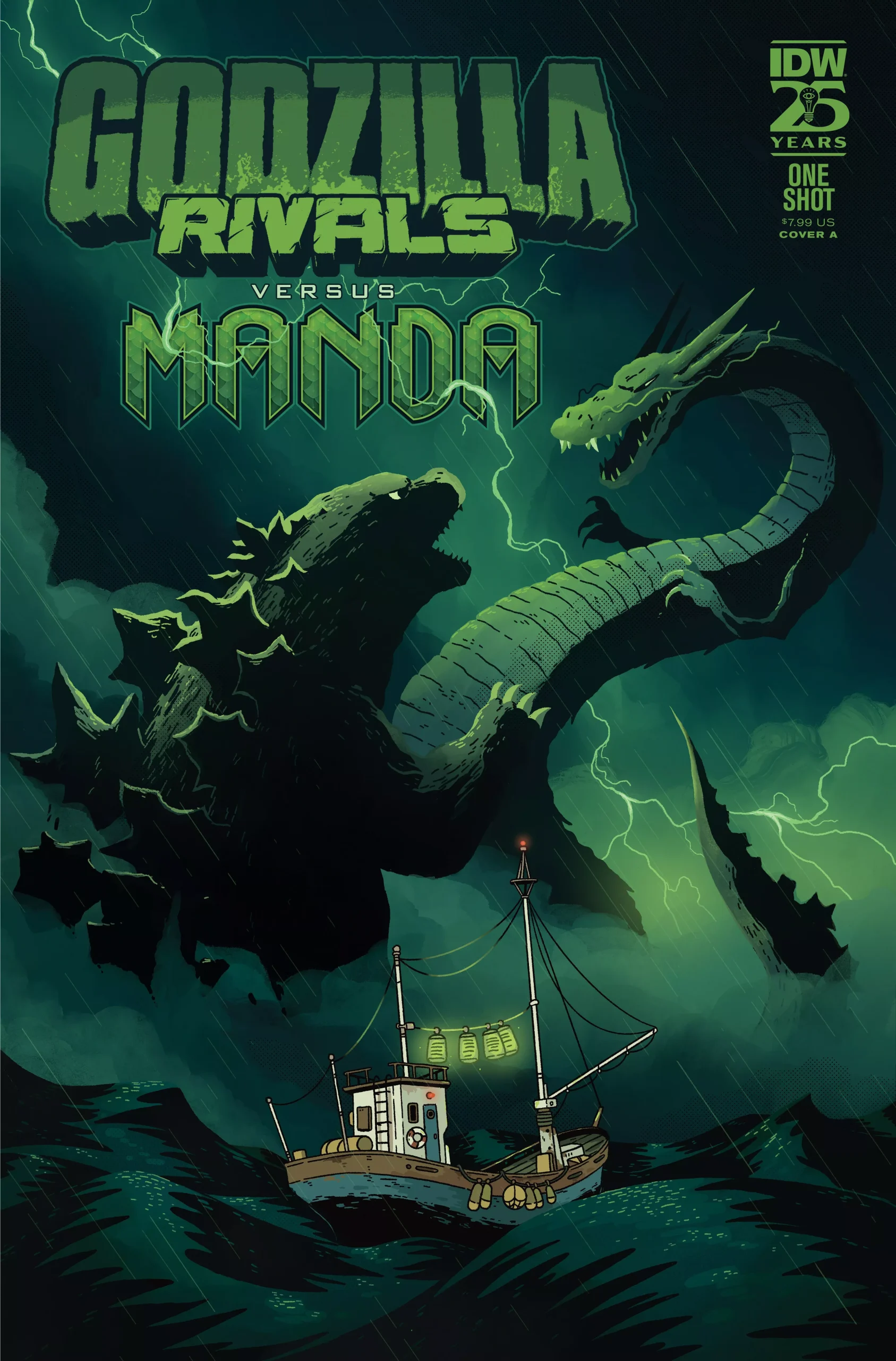 Godzilla Rivals: Vs. Manda Cover A (Lawrence) CB(07/31/2024)
