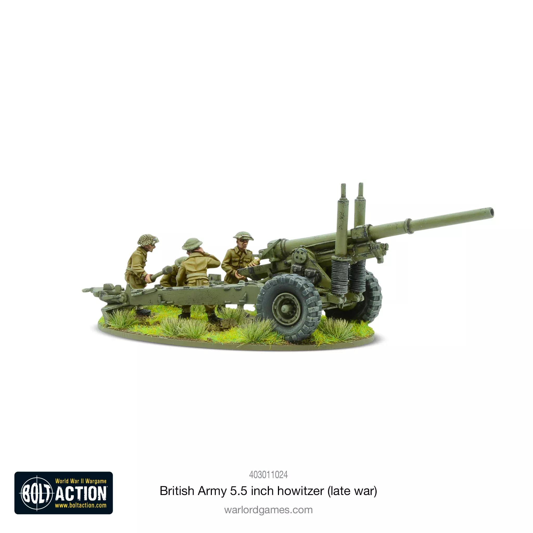 Great Britain: British Army 5.5 Inch Howitzer (Late War) [MTO]