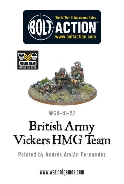 Great Britain: British Army Vickers HMG Team [MTO]