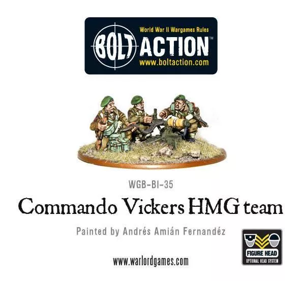 Great Britain: British Commando Vickers MMG Team [MTO]