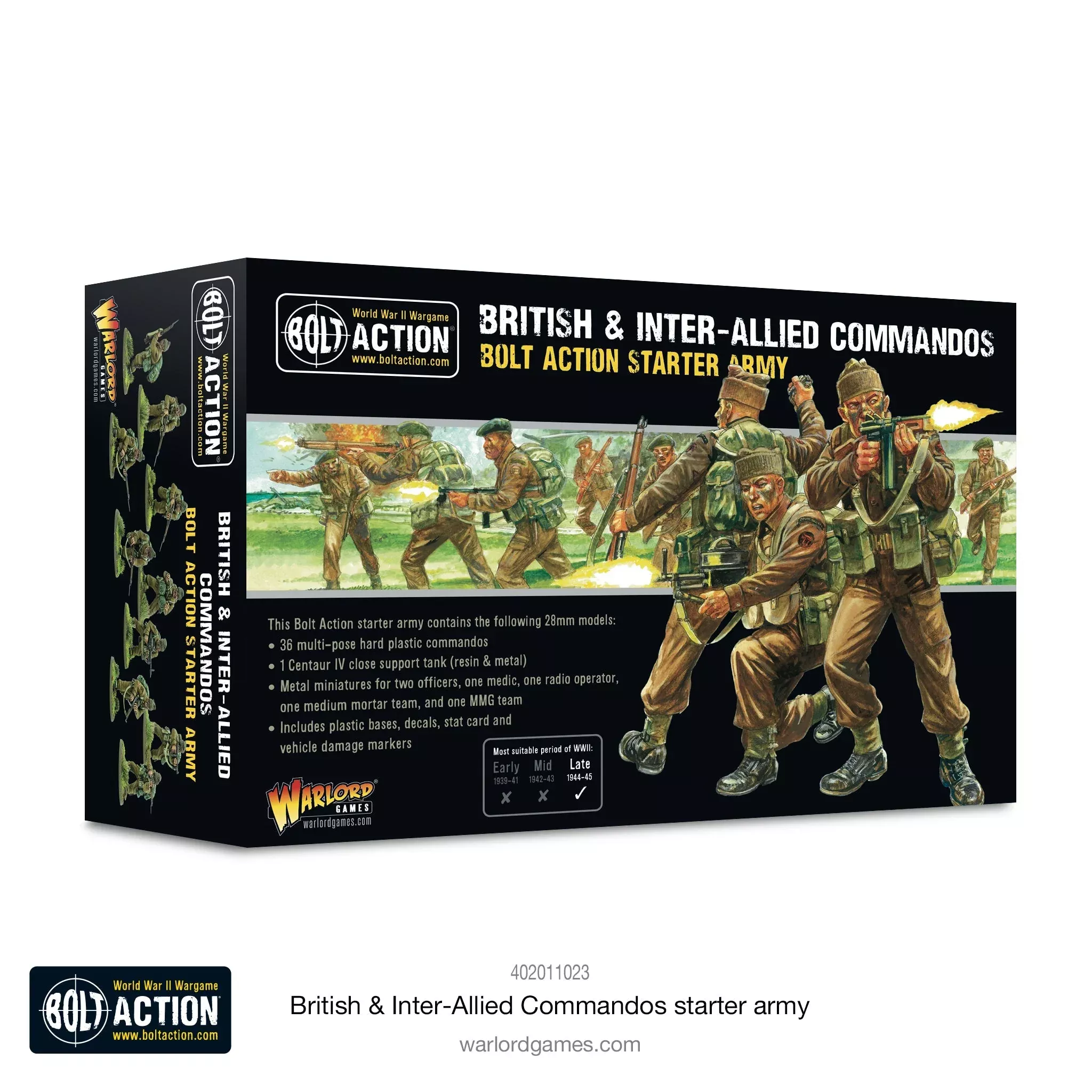Great Britain: British & Inter-Allied Commandos Starter Army