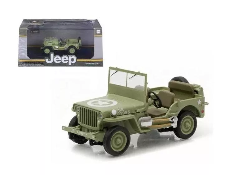 Greenlight 86307 O Scale 1/43 1944 Willy's Jeep C7 US Army