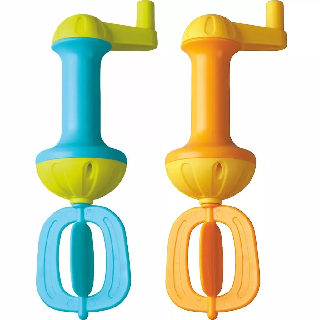 HABA Bath Whisks 2-Pack for Kids | Engaging Bubble Bath Toys