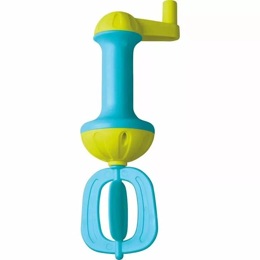HABA Kids Bubble Bath Toy, Engaging Bath Whisk, Blue, Small