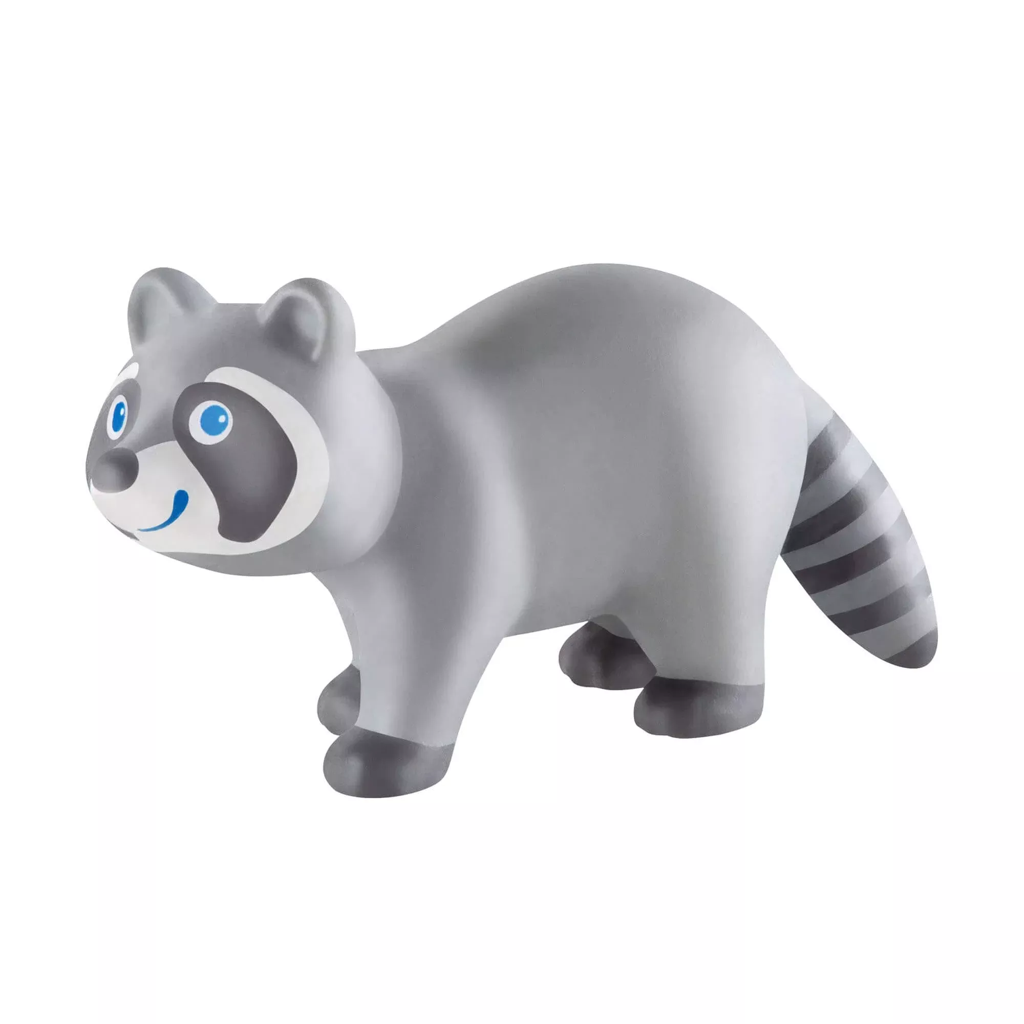 HABA Little Friends Raccoon Figure 1.57" Brown Plastic Toy
