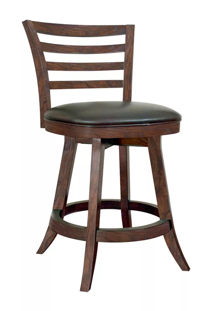 Harpeth Ladder Back Barstool- Rustic Series For Sale – Game Room Gorilla