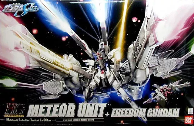 HG #16 Meteor Unit + Freedom Gundam