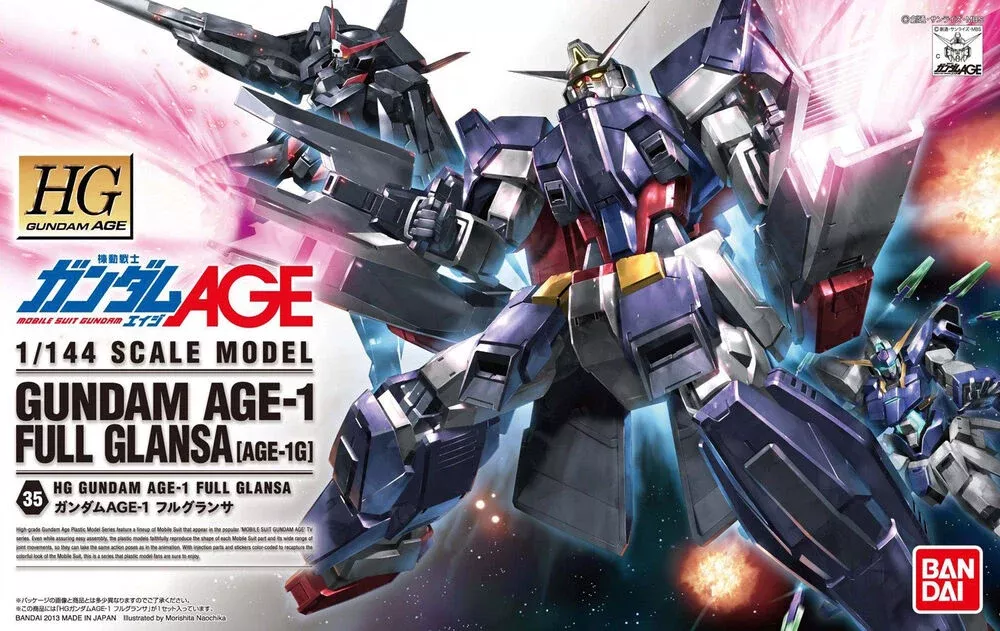 HG #35 Gundam Age-1 Full Glansa