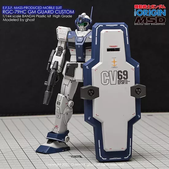 [HG] RGC-79HC GM Guard Custom Decal