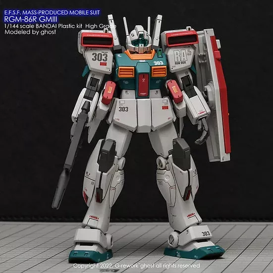 [HG] RGM-86R GM III Decal
