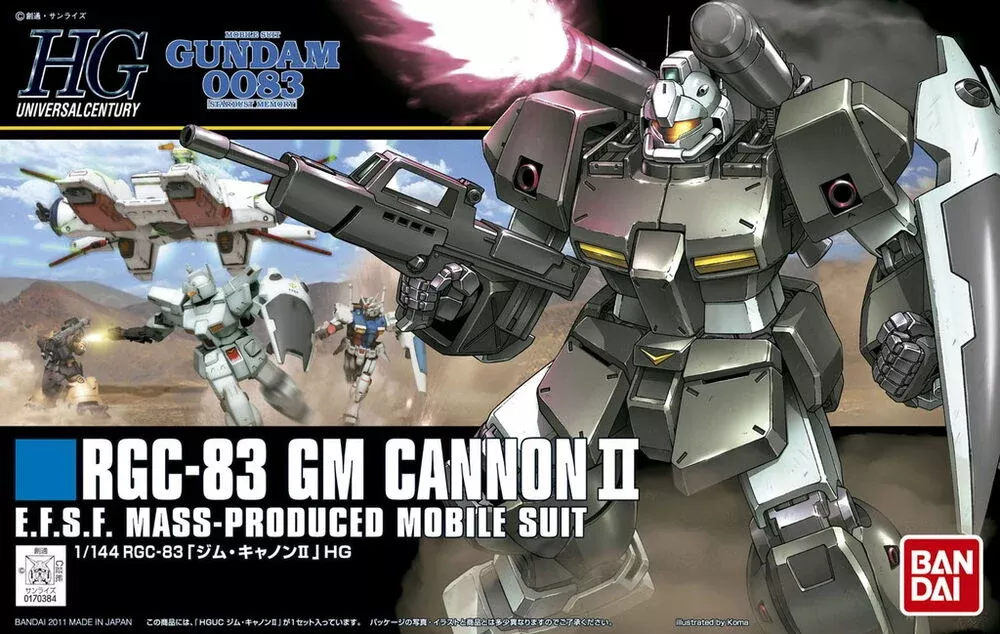 HGUC #125 GM Cannon II