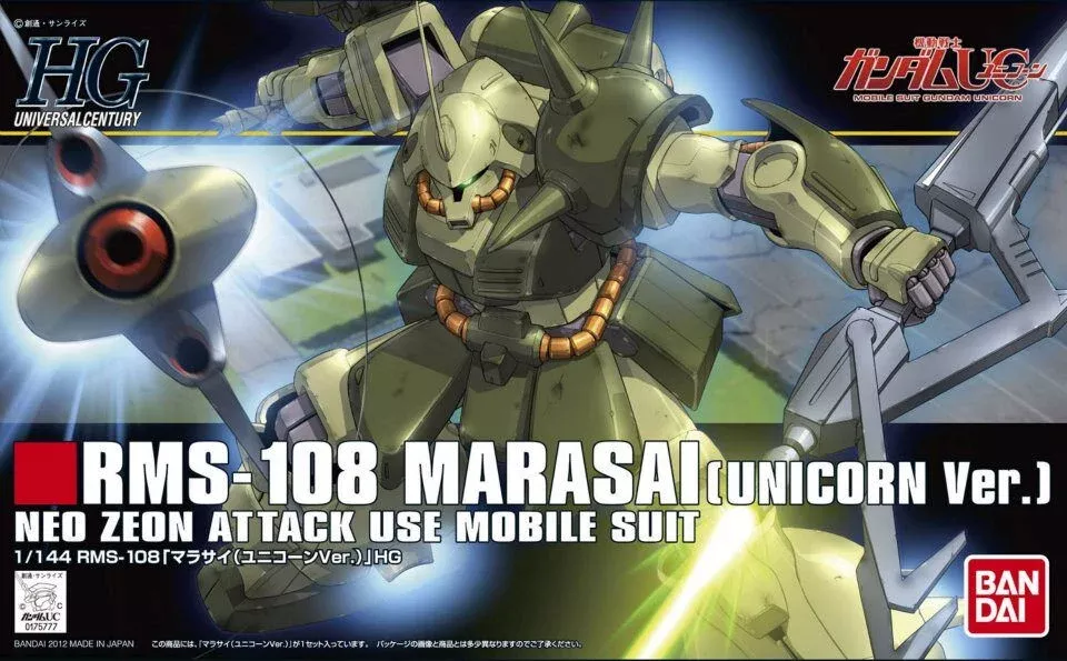 HGUC #138 Marasai (Unicorn Ver)