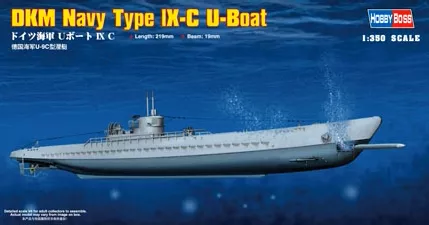 Hobby Boss 83508 1/350DKM Navy Type Ix-C U-Boat
