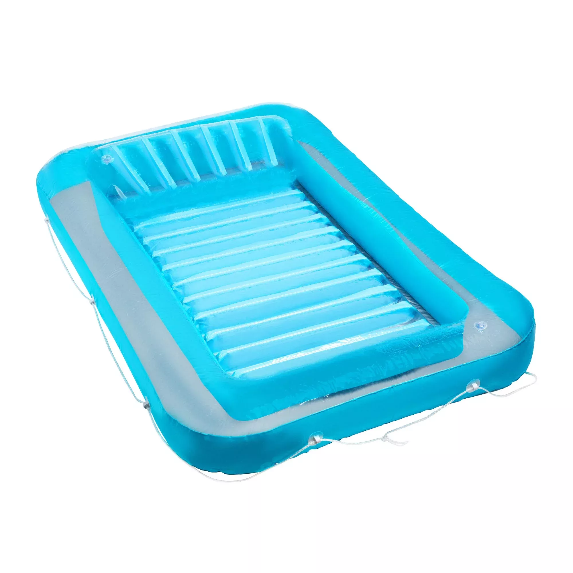 Hoovy Inflatable Suntan Tub Lounger Pool Float 70" Blue Large