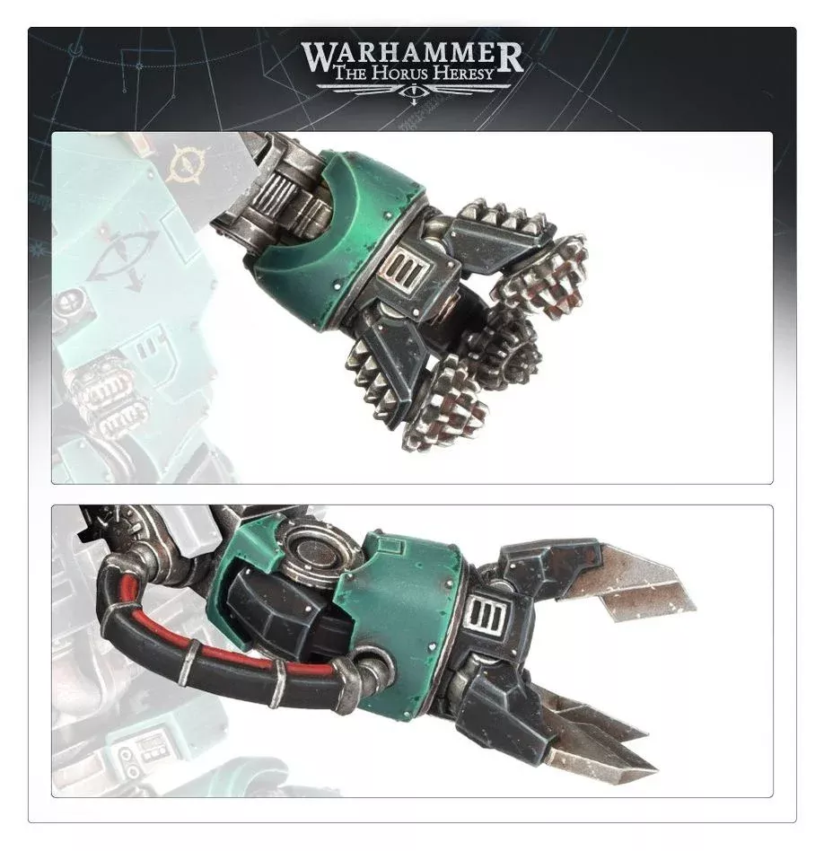 Horus Heresy: Leviathan Dreadnought Close Combat Weapons