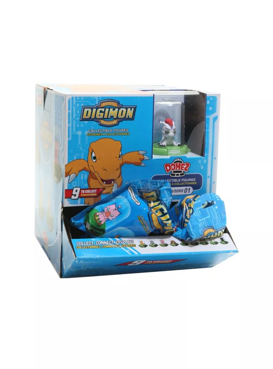Hot Topic Digimon Collectible Figure Blind Bag 3" Blue - 1 Pack