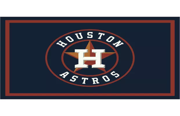Houston Astros Rug- Multiple Sizes For Sale – Game Room Gorilla