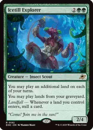 Icetill Explorer (EOE-192) [Edge of Eternities] Foil