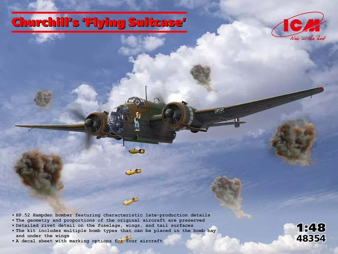 ICM 48354 1/48 Churchill's 'Flying Suitcase'