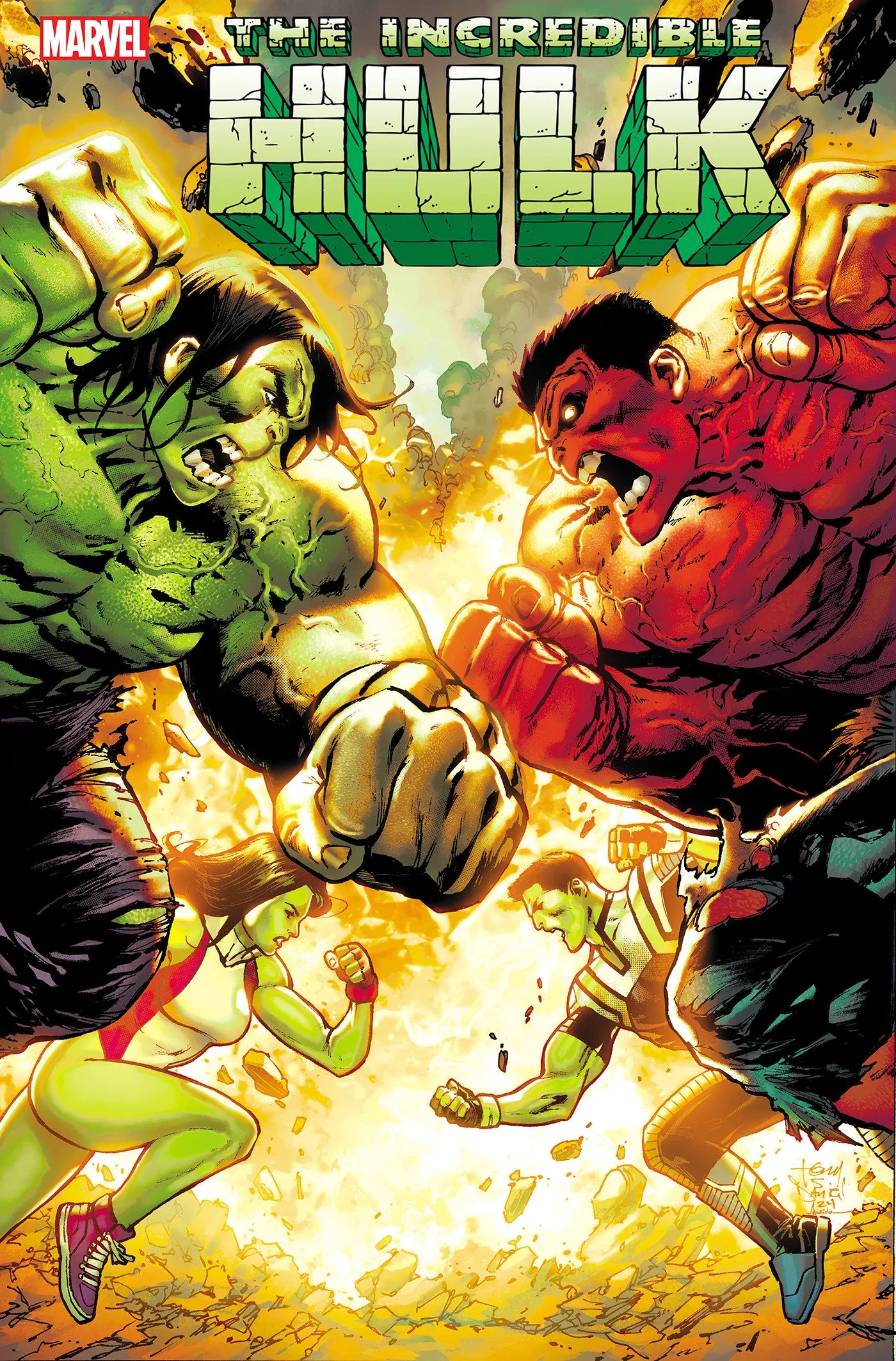 Incredible Hulk #19 Tony Daniel Variant[1:25] Cb(11/27/2024)