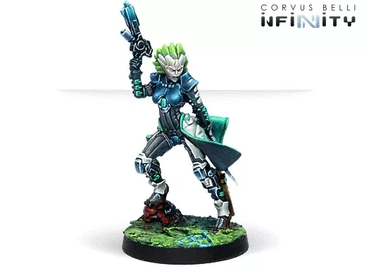 Infinity: NA2 - Spiral Corps - Kriigel Agents (Submachine Gun)
