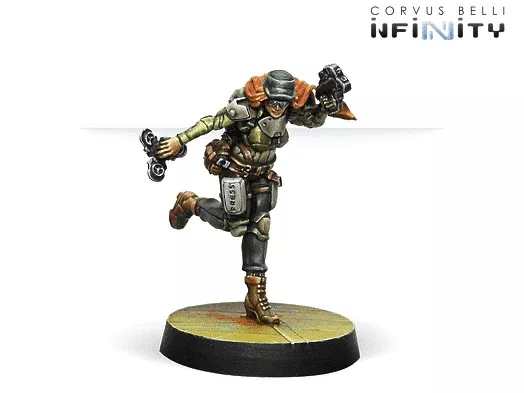 Infinity: NA2 - Warcors, War Correspondents (Stun Pistol)