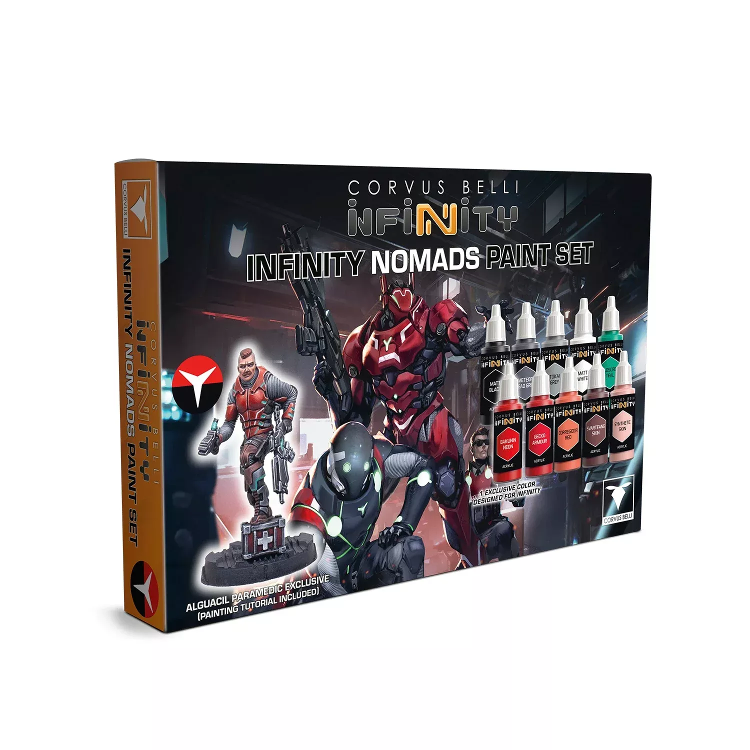 Infinity: Nomads Paint Set Alguacil Paramedic Exclusive