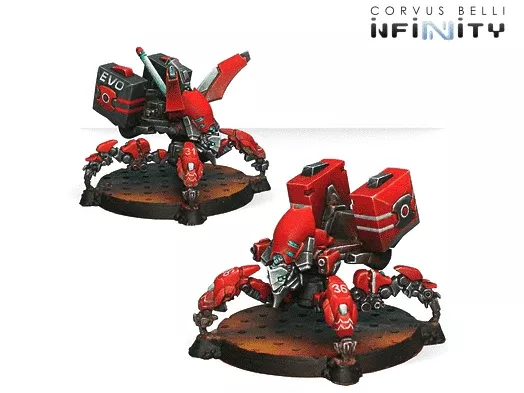 Infinity: Nomads - Salyut Zonds (EVO Repeater, Combi Rifle)