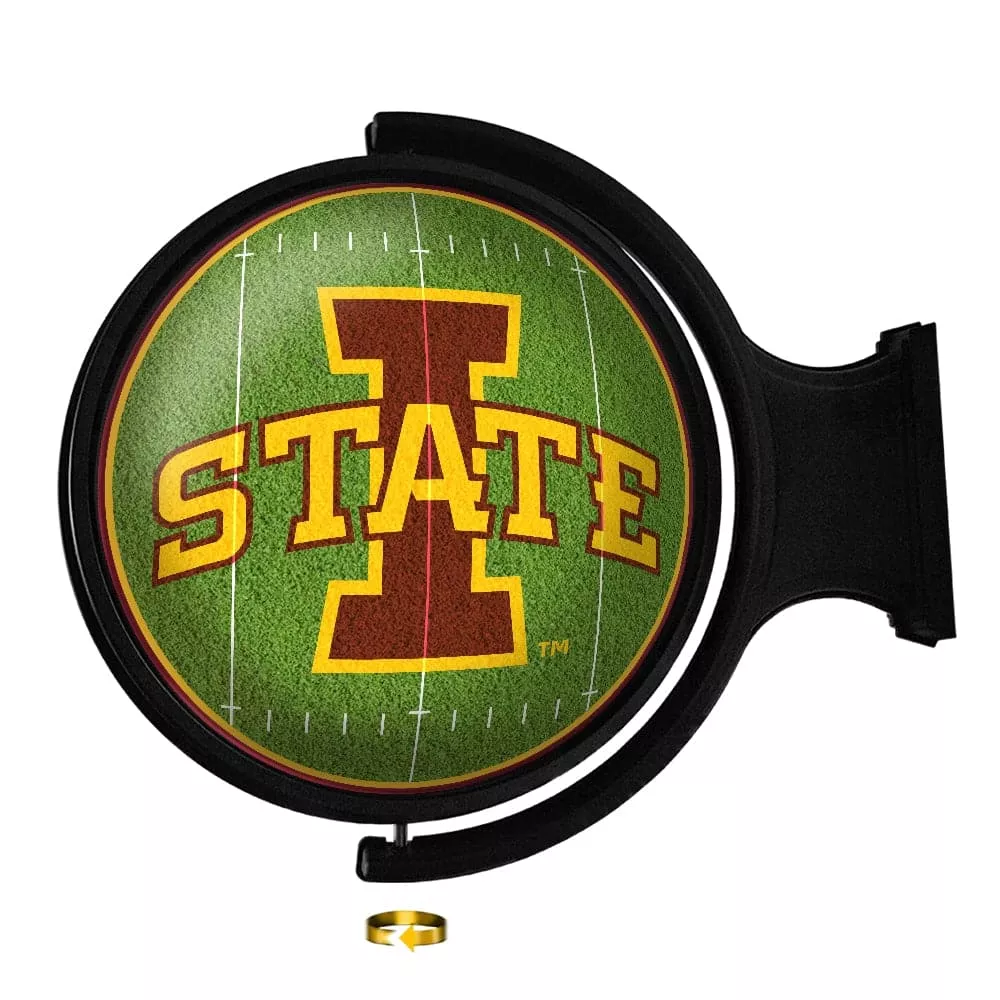 Iowa State Cyclones: On the 50 - Rotating Lighted Wall Sign