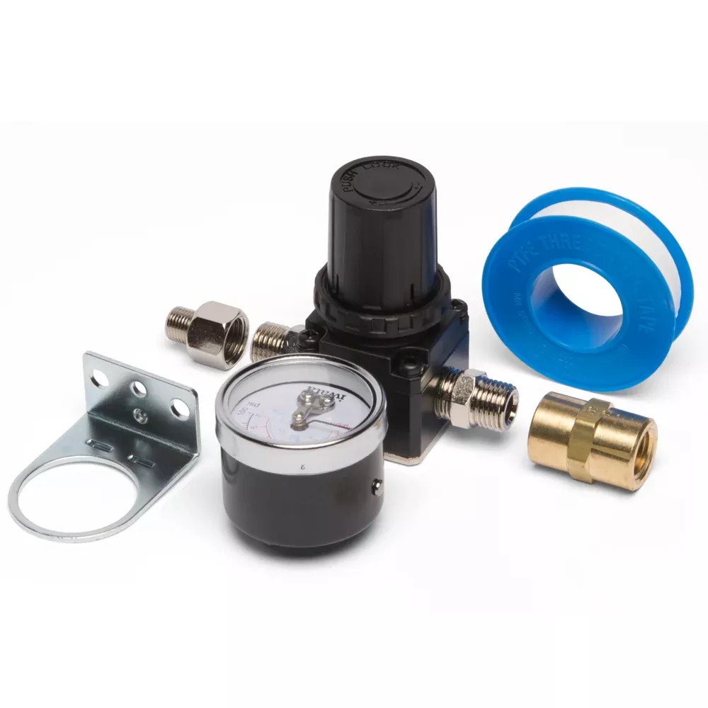 Iwata: Pressure Regulator and Gauge