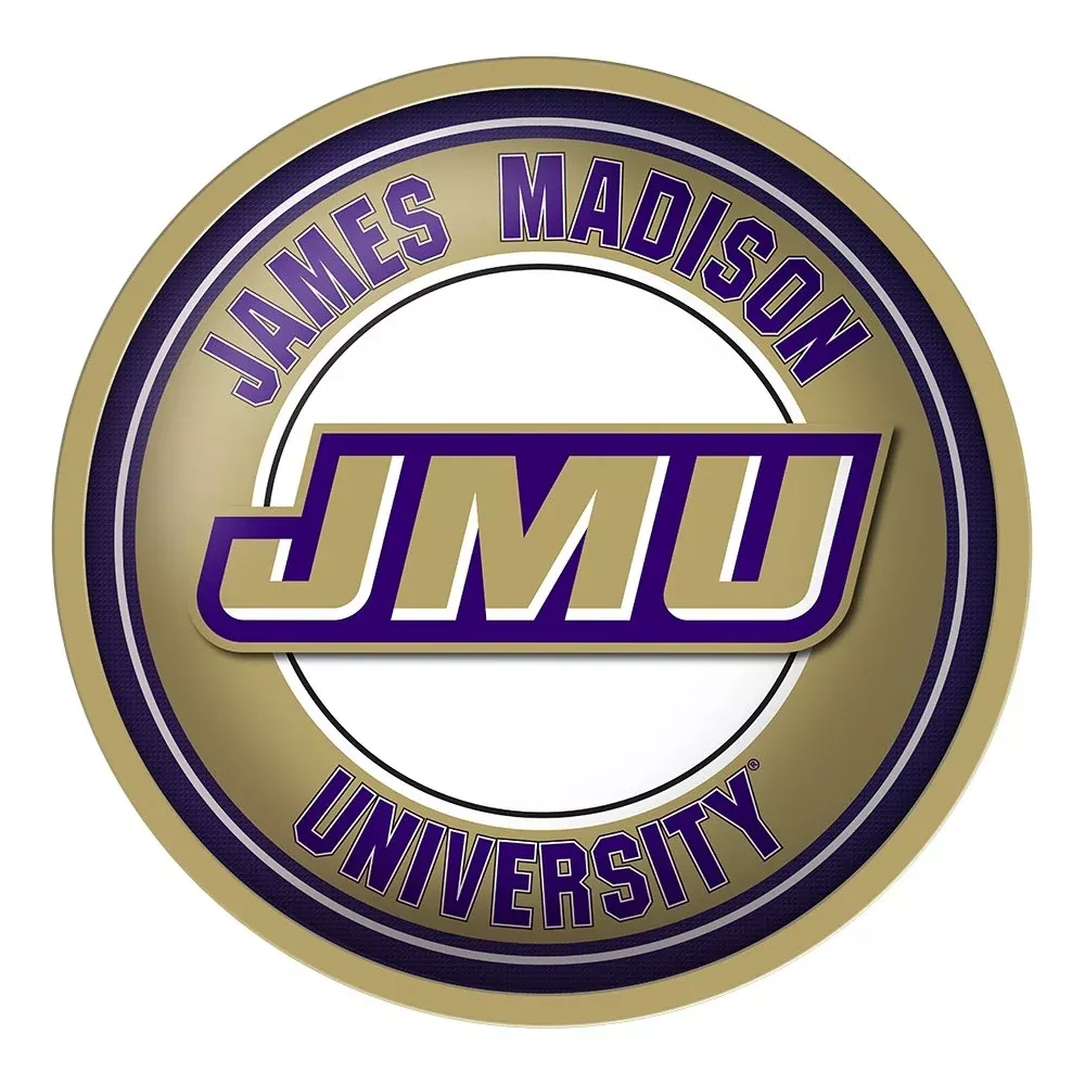 James Madison Dukes: Modern Disc Wall Sign