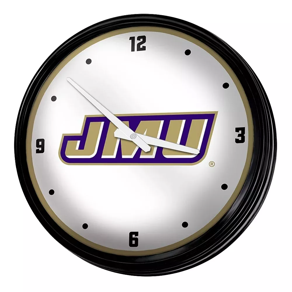 James Madison Dukes: Retro Lighted Wall Clock