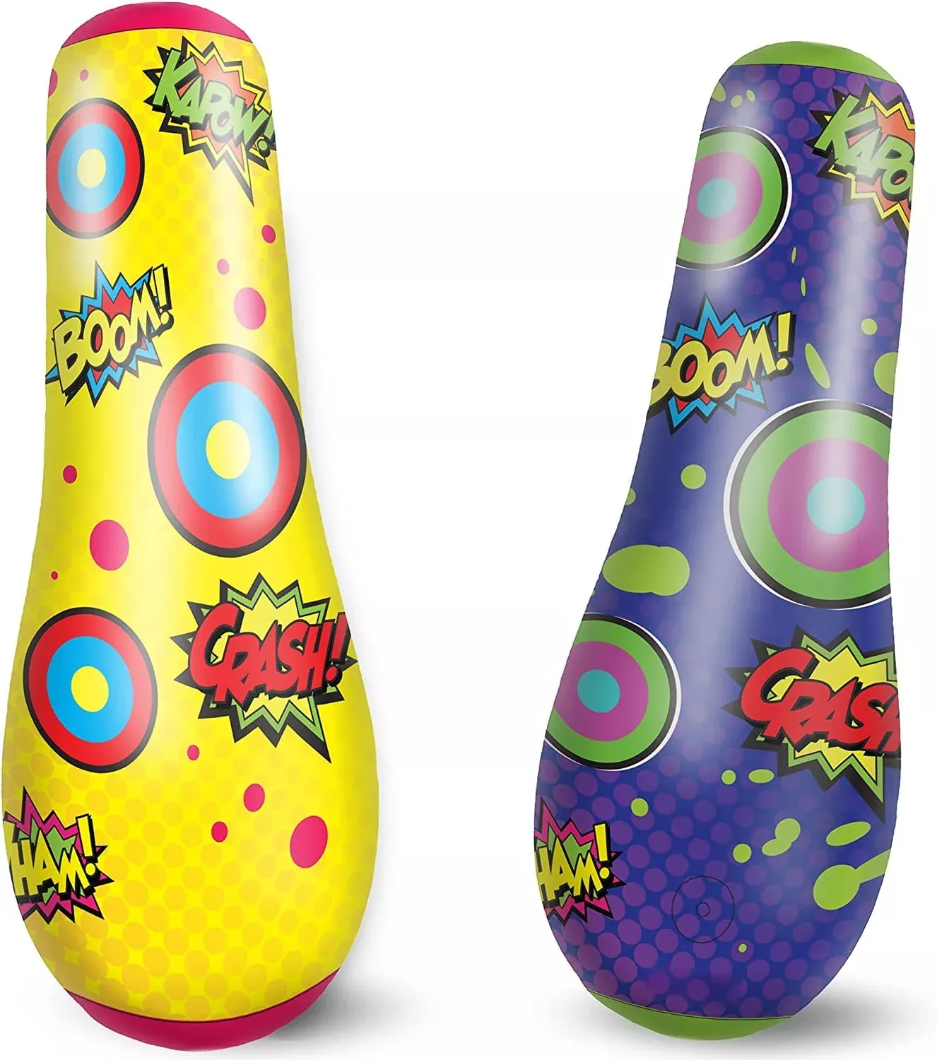 JOYIN 47" Bouncing-back Bopper Multicolor for Kids Birthday Party