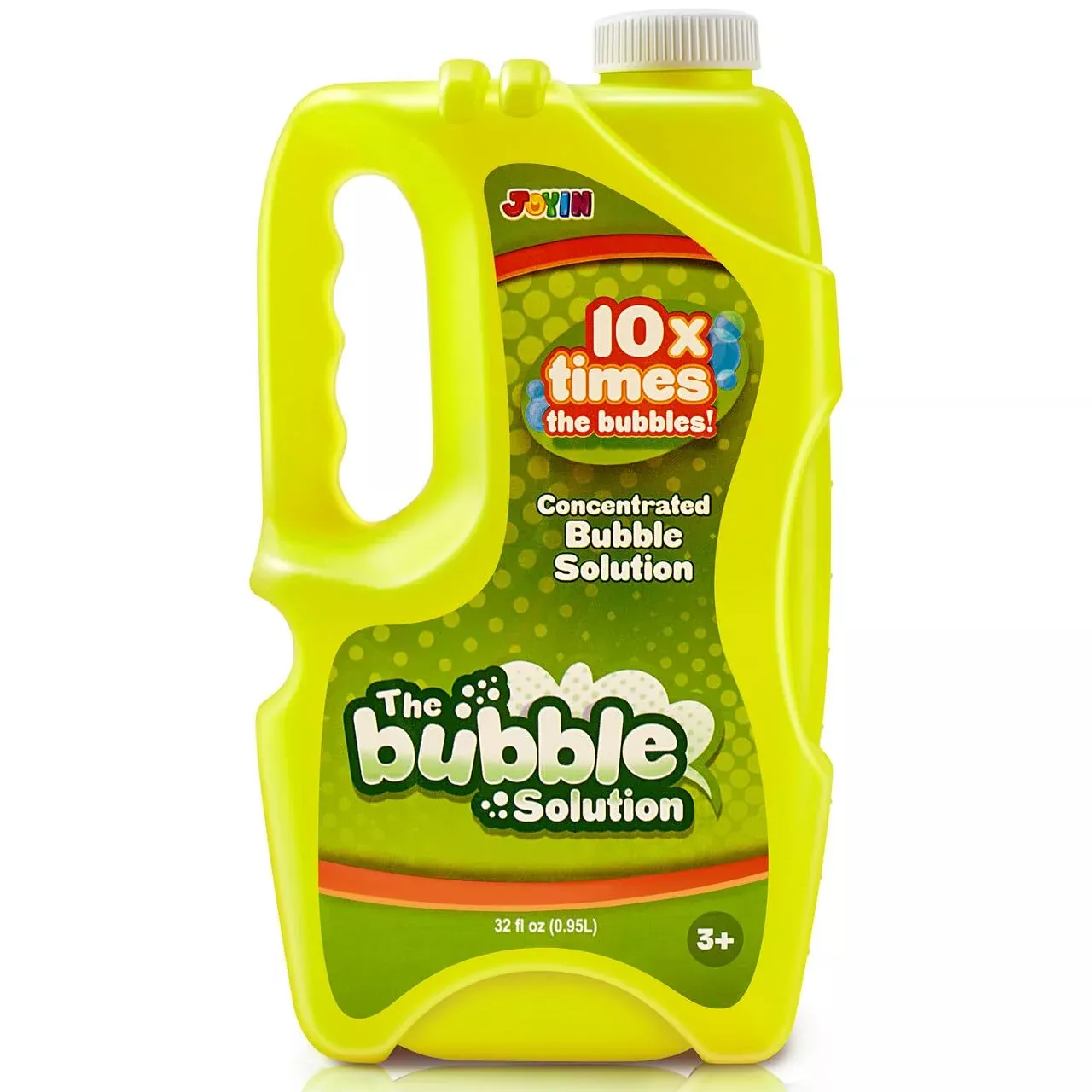 JOYIN Bubble Solution Refill for Bubble Machines, 32 oz, Yellow