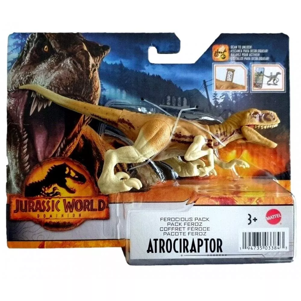 Jurassic World Ferocious Pack Dinosaurs 7" Green Action Figures