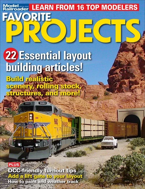 Kalmbach Model Railroader Magazine Favorite Projects Winter 2022