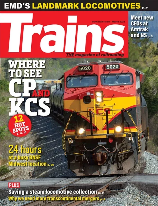 Kalmbach Trains Magazine March 2022