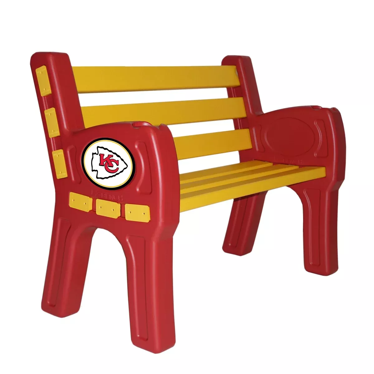 Kansas City Chiefs Park Bench
