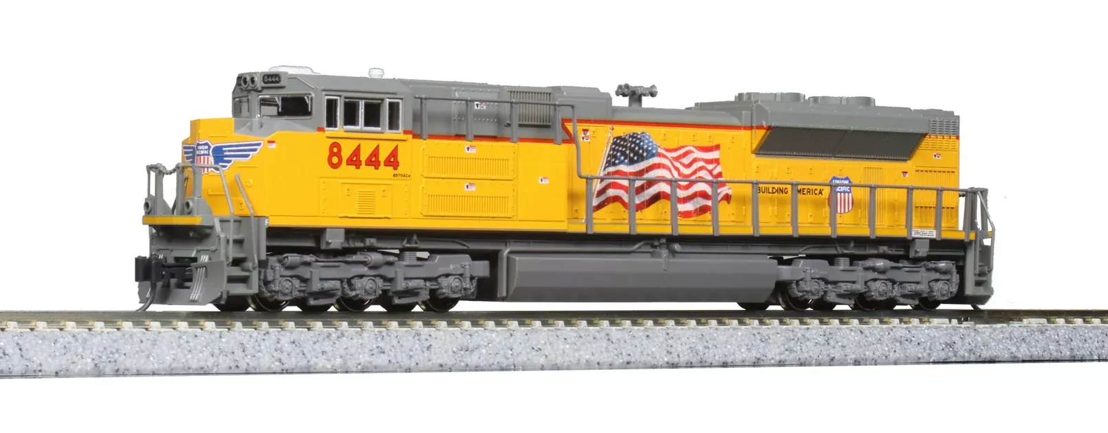 Kato 176-8404 N Scale EMD SD70ACe Union Pacific "Flag" UP 8444