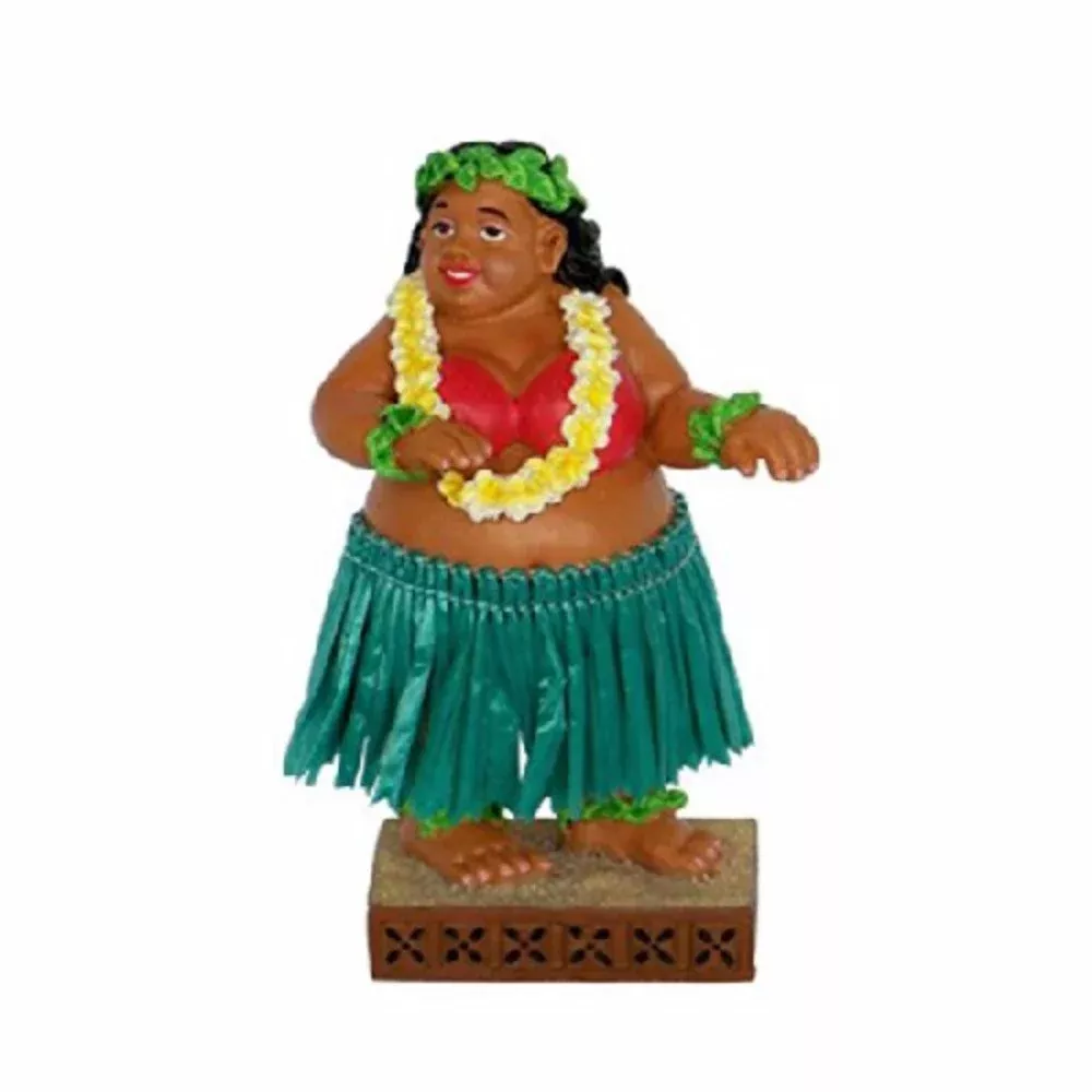 KC Hawaii Hula Doll Miniature Dashboard Decor 4-Inch Assorted