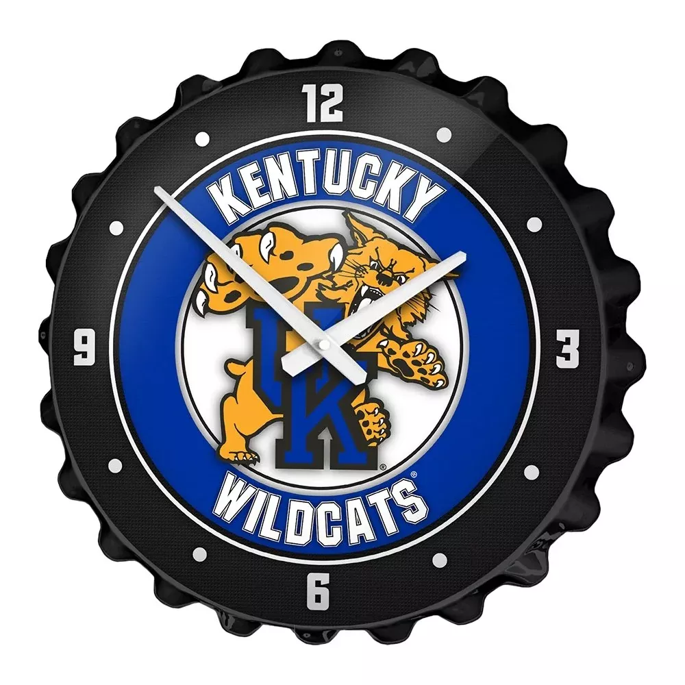 Kentucky Wildcats: Mascot - Bottle Cap Wall Clock