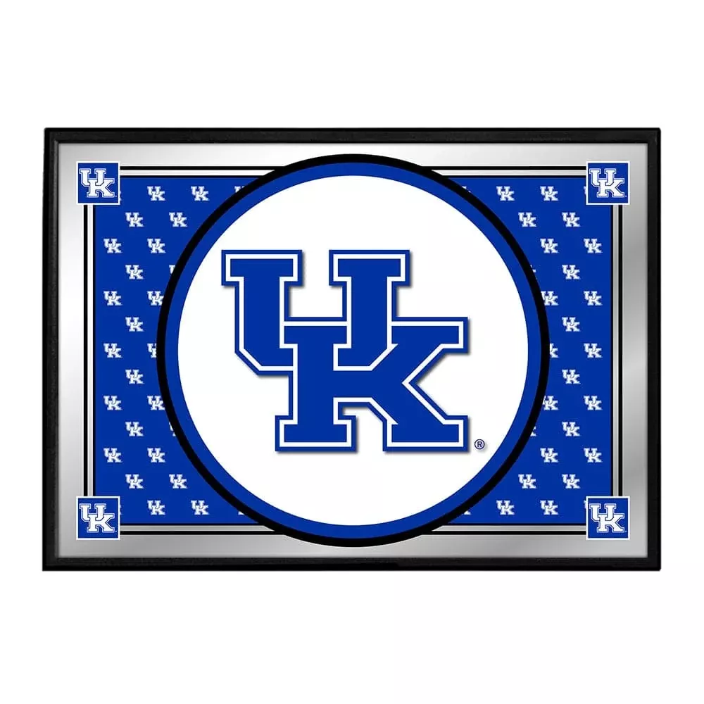 Kentucky Wildcats: Team Spirit - Framed Mirrored Wall Sign