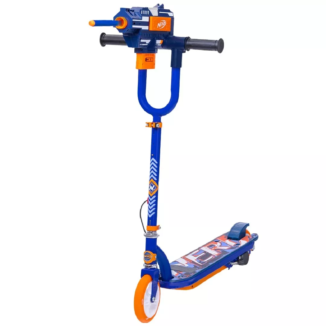 Kids Electric Scooter with NERF Blaster