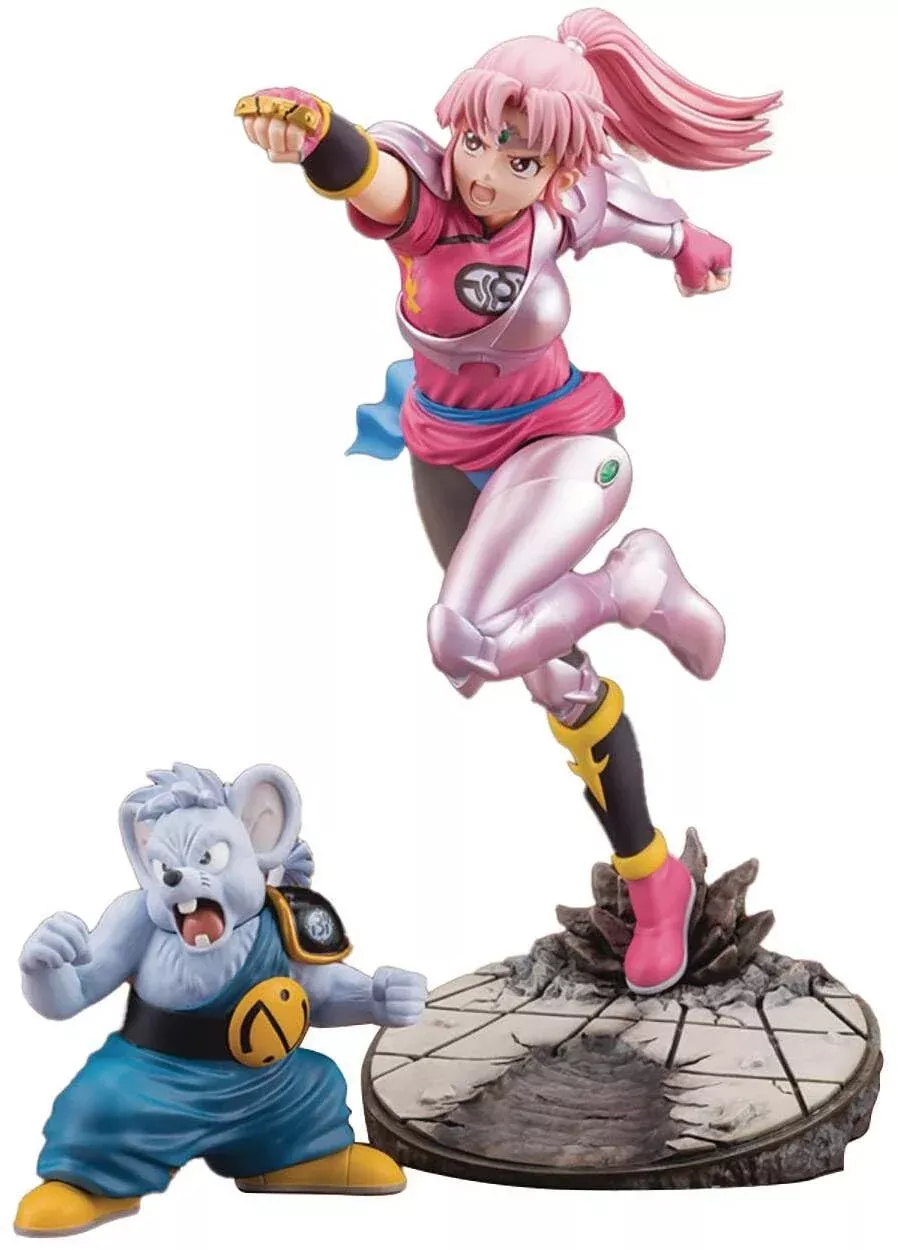 Kotobukiya ARTFX J Maam Statue Deluxe Edition with Chiu, Multicolor