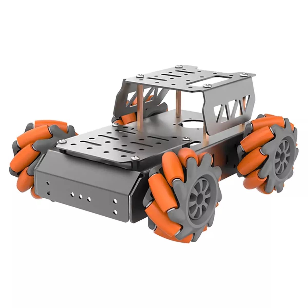 LewanSoul Mecanum Wheel Chassis DIY Kit, 186x161x91mm