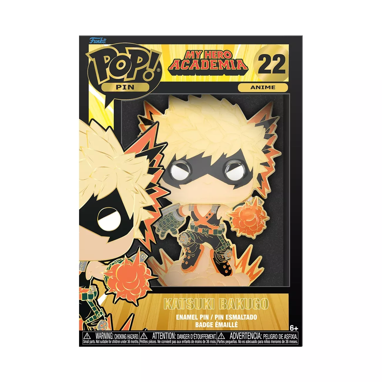 LF POP PINS LPP MY HERO ACADEMIA KATSUKI BAKUGO [IN STOCK]