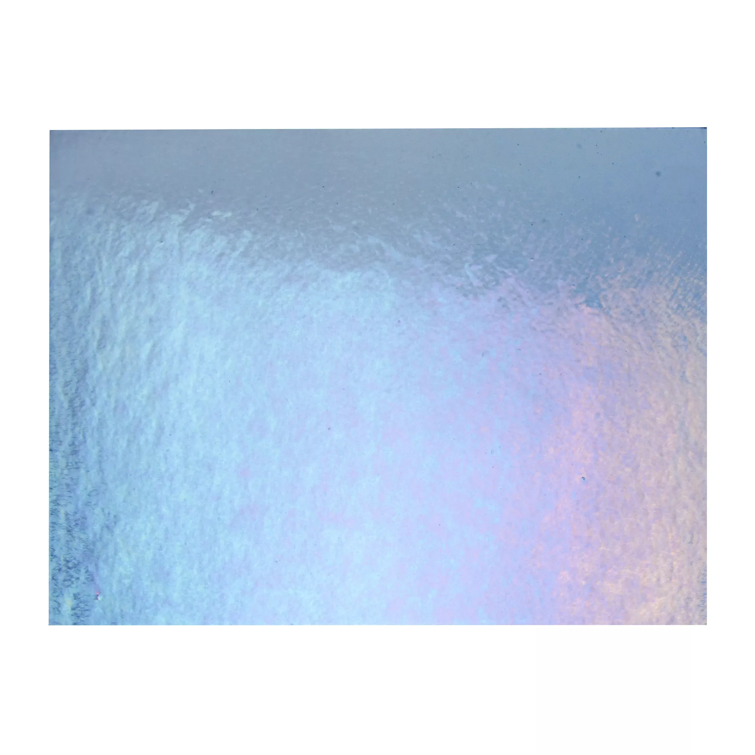 Light Sky Blue Transparent, Iridescent, rainbow