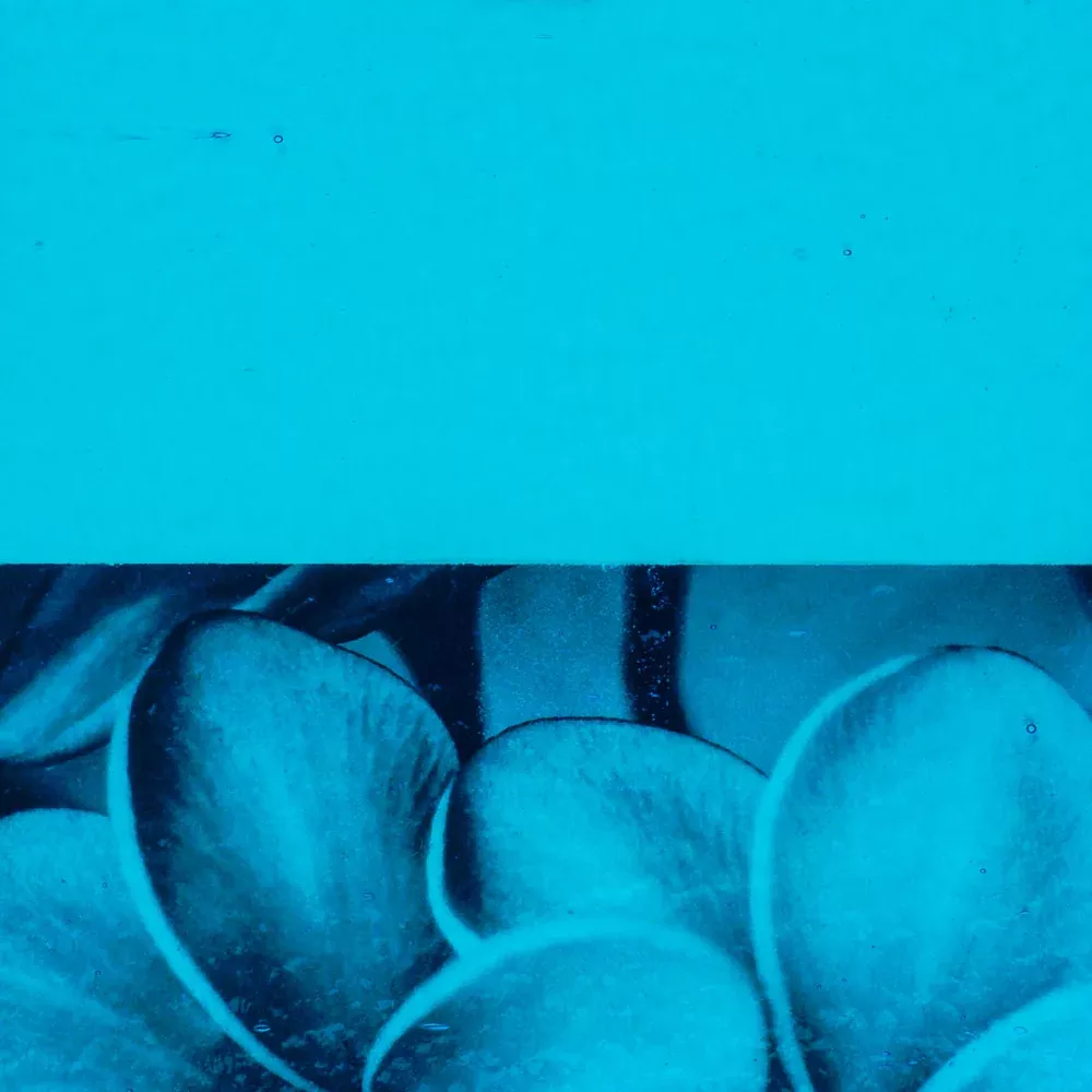 Light Turquoise Blue Transparent